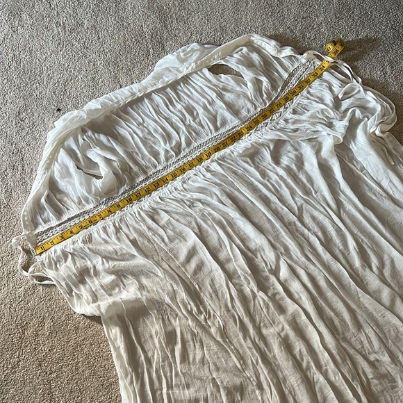 Womens Crochet Lace Waist Tie Kimono Cover Up - Picture 12 of 12